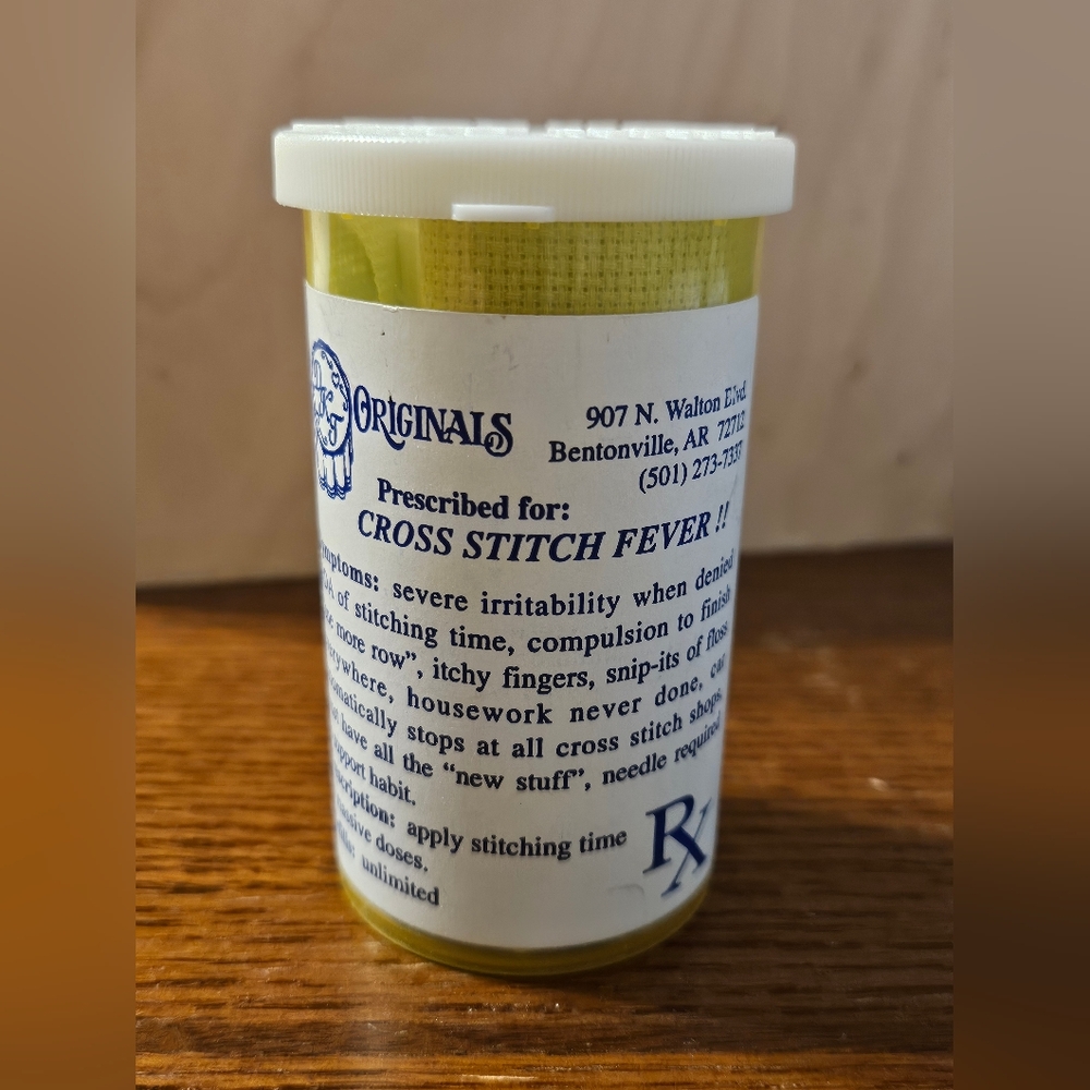 DKT Originals Snow Ee Dee Lights Cross Stitch Prescription Cross Stitch Kit NIP